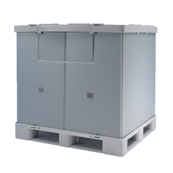 1200 x 1000mm - Pallet Boxes & Containers by Size | goplasticpallets.com