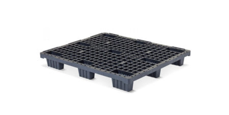 Plastic pallet 1200 x 800 open deck 3 runners