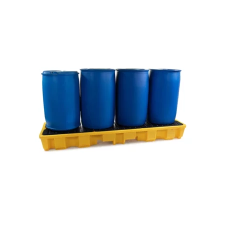 GPP 4 Drum Spill Pallet - In Line